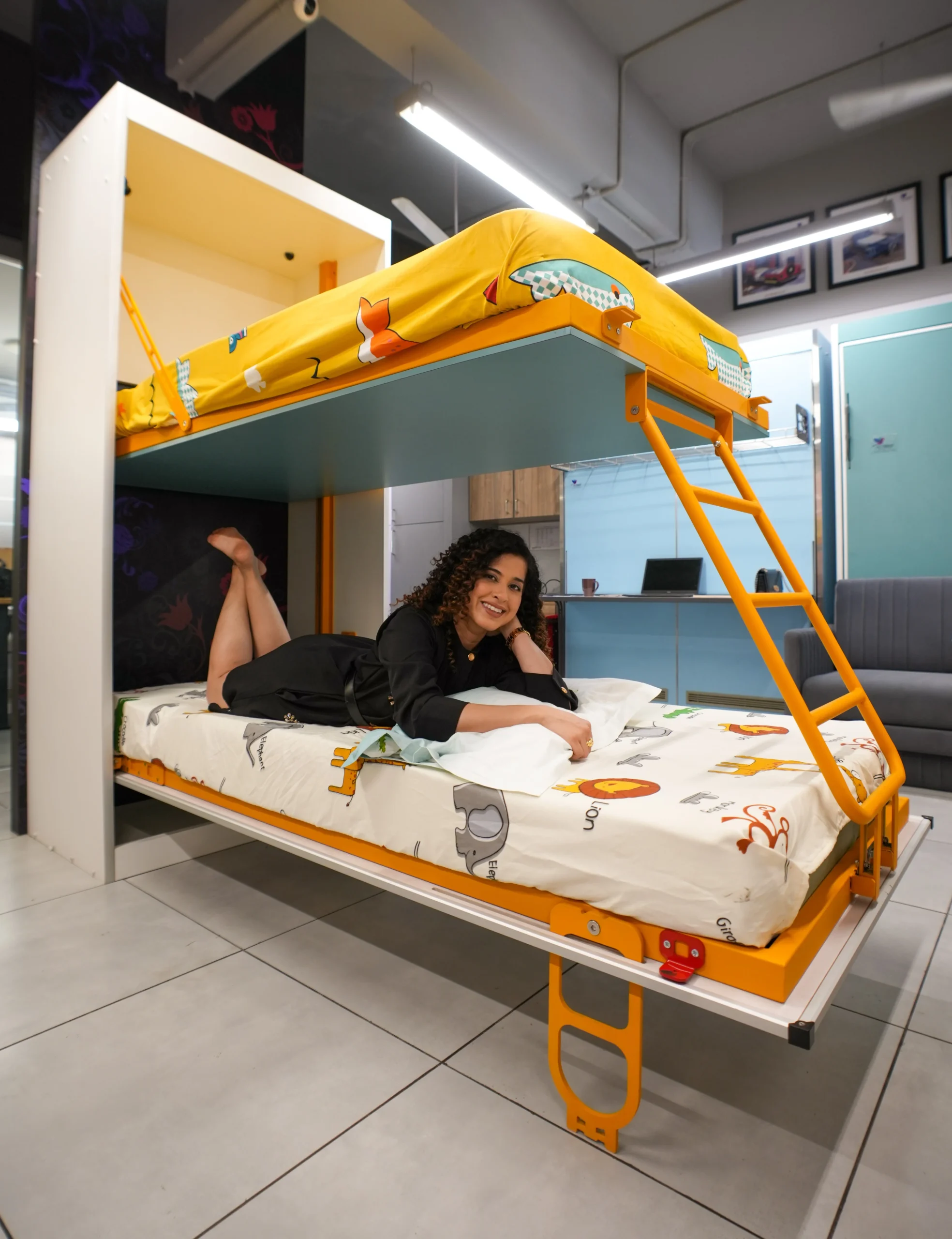 Vertical Bunk Bed