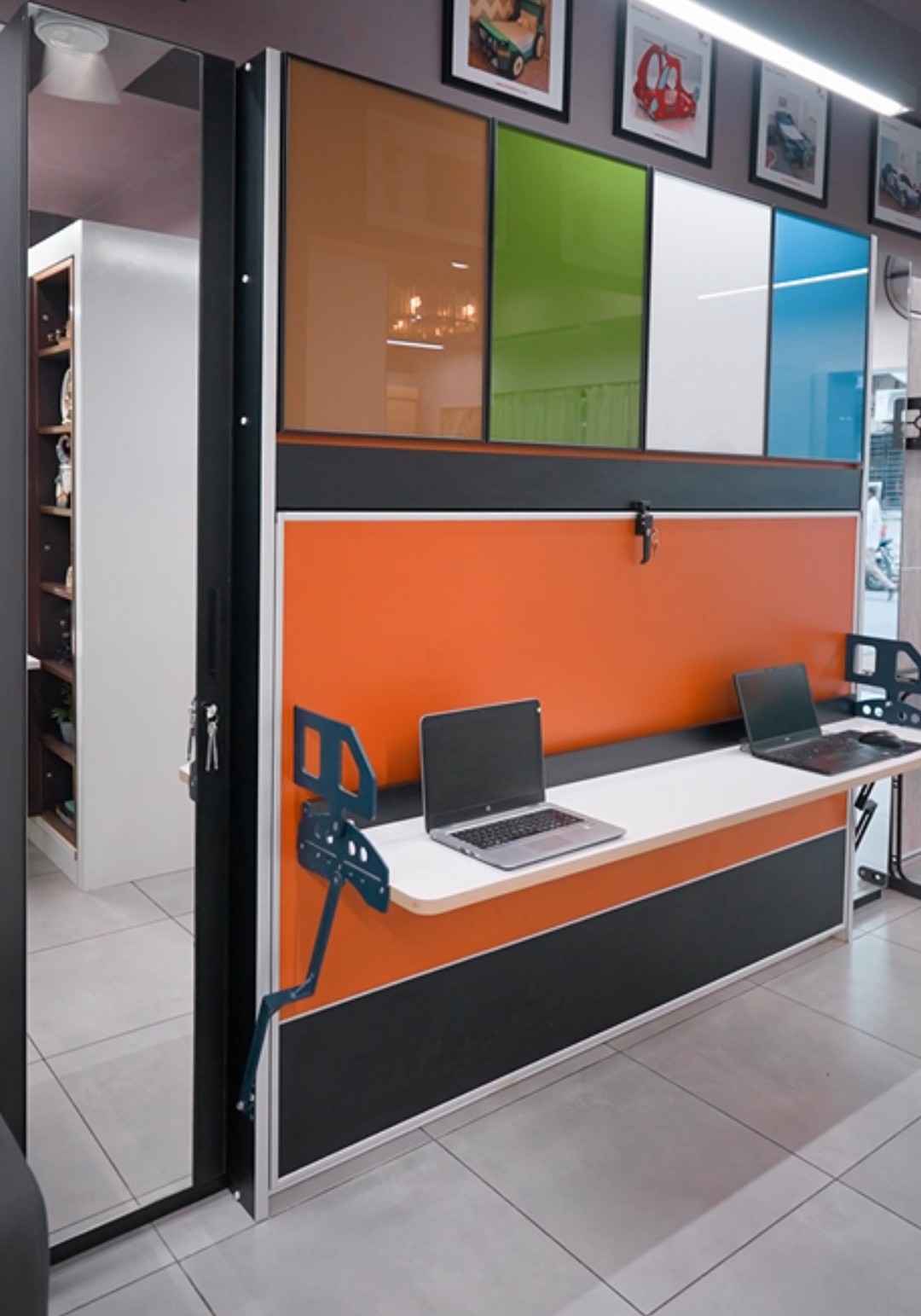 University Double Occupancy Wall Bed