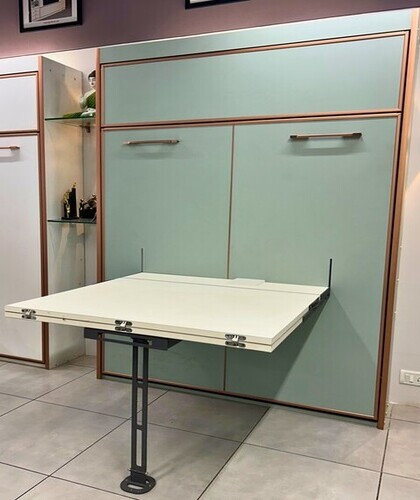 Copy of Classic Wall Bed with Shelf & Desk - 1