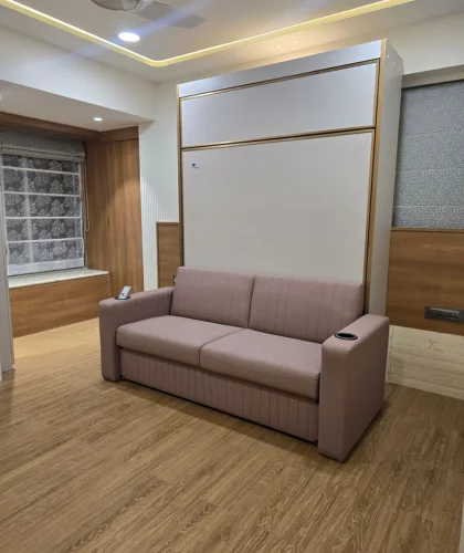 Premium Power Bed with Auto Sync Sofa